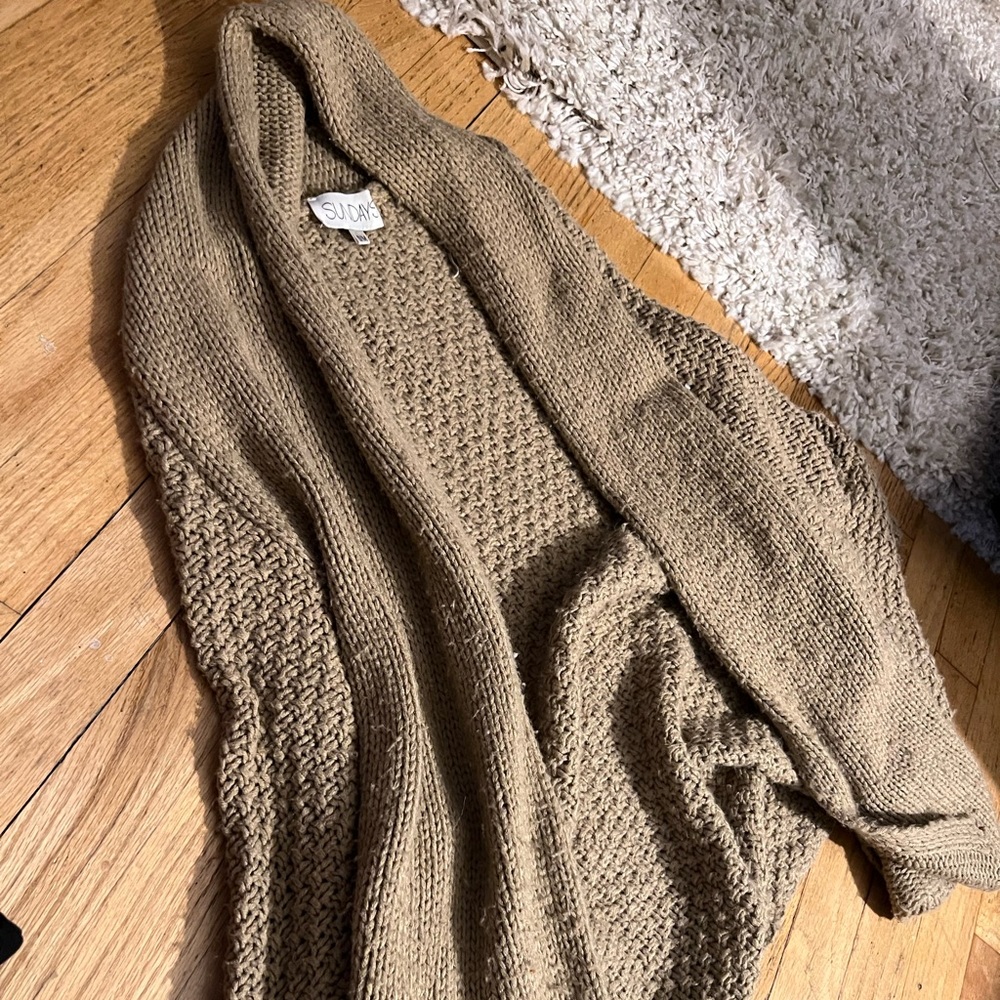 Sabo skirt knit cardigan